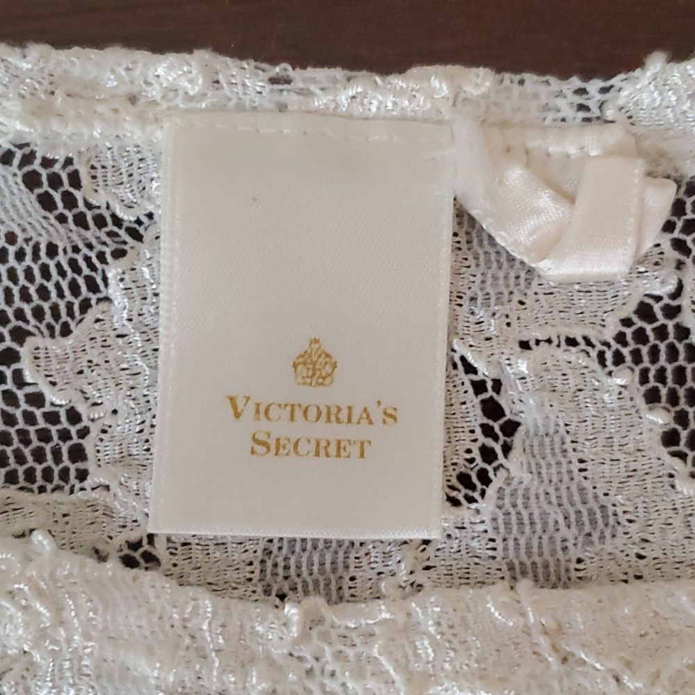 Vintage Victoria’s Secret Floral Lace Top – Coquette / Dreamy Aesthetic - Picture 6 of 8